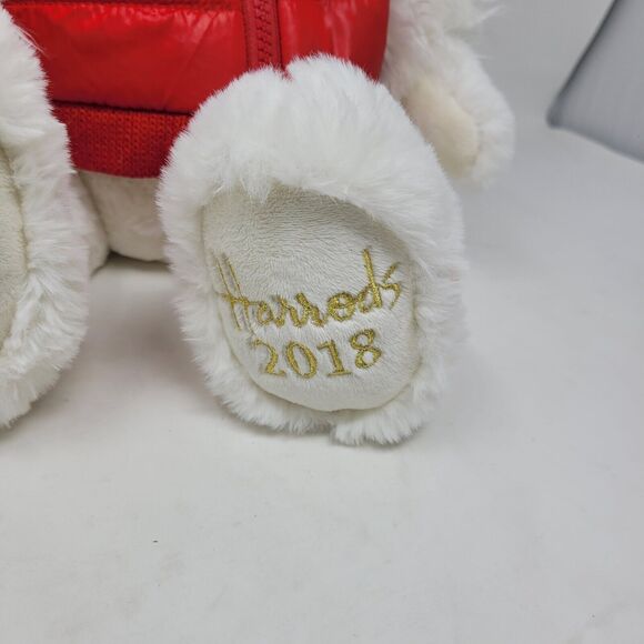 NEW Harrods Christmas 2018 LARGE 18" NOT 13" Foot Dated Teddy Bear Oliver w Tags - Picture 7 of 7